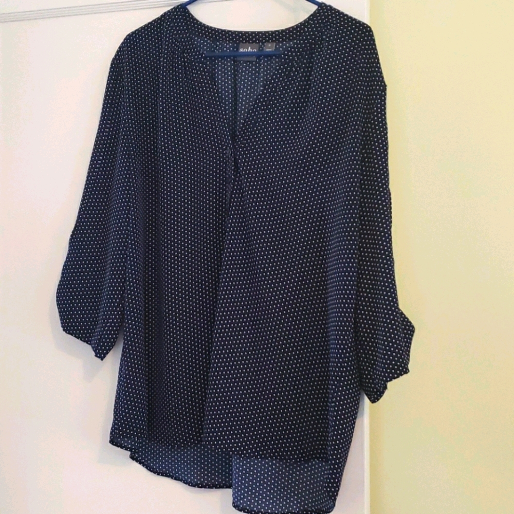 Soho polka dot shirt